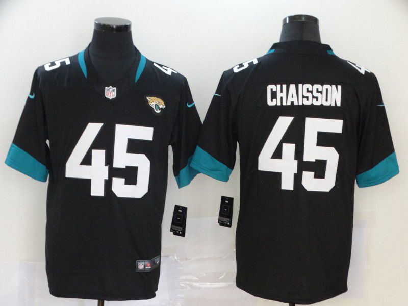 Men Jacksonville Jaguars #45 Chaisson Black Nike Vapor Untouchable Limited Player NFL Jerseys